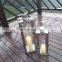 Stainless Steel Candle Lantern Gifts & Decor Silver  Hanging Votive Outdoor Decorative Garden Lantern