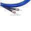 FC-ST Duplex Spiral Armored Single Mode Fiber Patch cord cable de conexion de fibra Fiber Jumper Optical Fiber Patch cord