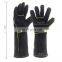New style Cow leather gloves extra grip welding gloves red leather welding gloves