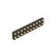 Dnenlink 3.0mm pitch Double Row H1.27mm Straight DIP Male Pogo Pin Connector for PCB