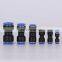 Standard PU-8 Union Straight One Touch Black 4/6/8/10/12/16MM PU Penumatic Tube Fittings Quick Push Connector