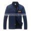 Spring And Autumn Fashion Casual Men's Slim Edition Single Buckle Solid Color Long Sleeve Sweater Collar Jacket