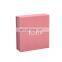 Cosmetic essence set gift drawer pull out box custom printed adhesive stickers paper box with bottles and eva cushion