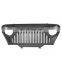 Matte Black Bird Grille Cover Front Grill Guard for Jeep Wrangler TJ 97-06