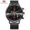 MINI FOCUS 0185G Fashion Men Quartz Watches Brand Luxury Watch Waterproof Stainless Steel Wristwatches