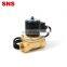 SNS 2WF040-10 110V explosion-proof normally closed pneumatic large diameter coil brass solenoid valve