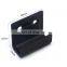 Dinite black ceramic tile hanging code hook wall hanging fixed hook display ceramic tile accessories square hook thickening