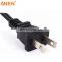 DJ-005A USA Power Plug NEMA 1-15P polarization & non-polarization AC Power Cord Plug