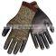 Aramid Fiber Steel Fire Proof Heavty-Duty Nitrile Glass Handling Anti Cut Resistant Safety Work Gloves