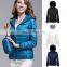 OEM women winter clothes wind breakers puffer jacket