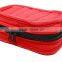 Red Velvet Soft Smal Essential Oil Travel Carry Case,10bottles Essential Oil Travel Bag, High Quality Essential Carrying Case