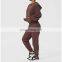 Custom Latest High Quality Jogging Sweatsuit Two Piece Sets Workout Training Fleece Women Tracksuit Joggers Gym Fitness Set