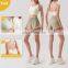 LOLOLULU Front Anti Slip Zipper Sports Bras Workout High Impact Yoga Backless Top