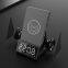 Multifunction 15W Quick Charging Magnetic Wireless Charger Station with Bluetooth Speaker LED Digital Alarm Clock Phone Holder