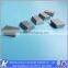 Customized brazed carbide tips for saw blade stone cutting
