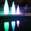 Solar LED light PE plastic lamp with remote control