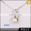 pearl pendant design for girl silver jewelry