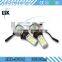 HI/Lo beam H4, H13, 9004, 9007 3200lm 12v 24v led auto headlight kit with copper metal
