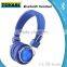 Cheap Bluetooth headphone with LED light FM radio and TF card play MP3 wireless headphone multi-function wireless headset
