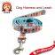 Manufacture Stock Pet Products, Cute Owls Pattern Dog Harness and Leashes, Collars