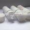 Dia 19MM packing tubes for cosmetics, matte white PE tube with screw cap