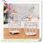 Classical White Wrought Iron Birdcage Candlestick Round Household Arts and Crafts Candle Holder                        
                                                Quality Choice