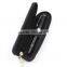 2016 creative violin style mini genuine leather single fountain pen holder with zipper close
