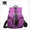 Factory made soft 600D backpack/girls shopping backpack/fashion waterproof backpack