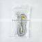 V-LINK full 1080p 3d supported hdmi cable, flat white HDMI 1.4 m/m Cable with high data transfer speed and quality