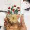 lady cell phone housing real flower mobile phone holder for Iphone 6