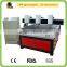 QL-1313 High frequency multifunction three heads cnc machine for advertising sign