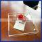 Unique Transparent Acrylic Serving Tray With Handles