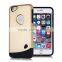 Wholesale 2 in 1 hybrid PC and TPU combo case for iPhone 6 plus 5.5 inch