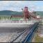 Overland long distance curve belt conveyors for bulk/scattered materials