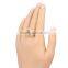 Less than 1 dollar jewelry zinc alloy rhinestone gemstone gold finger ring woman