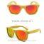 new fashion 2016 UV400 mirror color lens custom design bamboo wooden polarized sunglasses sun glass                        
                                                                                Supplier's Choice