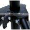 high quality 2m push light up display stand safety metal display stand