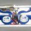 Classical horn 12v electric magic snail horn blue and white plastic snail horn