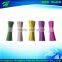 golden pre-cut plastic decorative twist tie for bread/gift packing