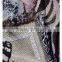 Wholesale woven tapestry jacquard throws and blankets with custom design
