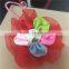 Wholesale fashion handmade cute kids hair accessories flower ribbon baby hair band TD12