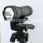 High power with white and blue light aluminium 3 W LED fishing light,/torch