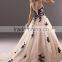 Popular Sale Long Prom Dresses Ball Gown chapel train wedding dress
