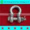 Galvanized U clevis U shackle electric power accessories overhead line fitting