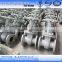 carbon steel dn80 dn100 and dn50 pn16 rising stem flanged valves