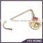 Personalized epoxy sticker advertising bag hanger