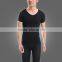 Compression control V Neck T-Shirt for man high quality latest technology black color Y60