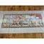 Full Embroidery Imitate Hand-made Pink /camel Color Sofa Cover Set