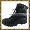 2016 new style leather fabric EVA rubber sole military boots shoes