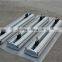 outdoor advertising wall screen banner stand with spring and heavy iron foot